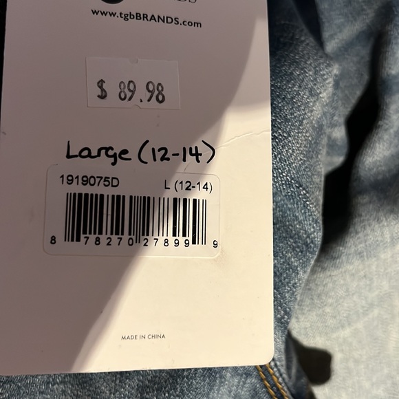 NWT, COCO+CARMEN, skinny ankle jean, large. - Picture 5 of 5